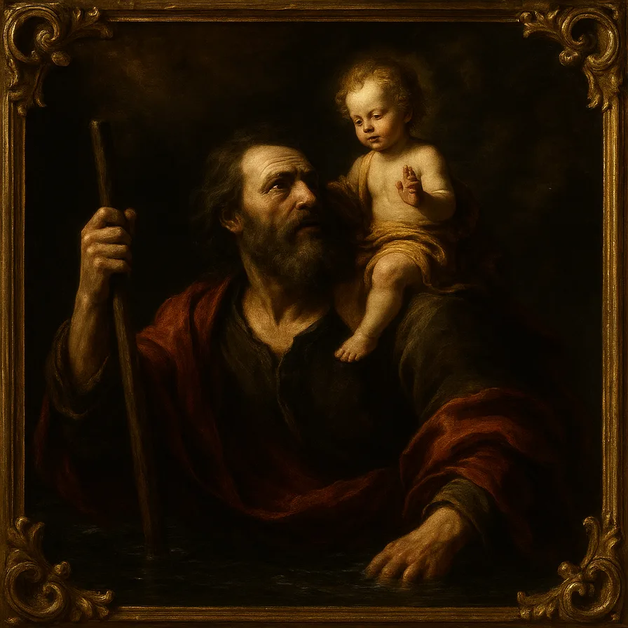 Baroque portrait of Christopher