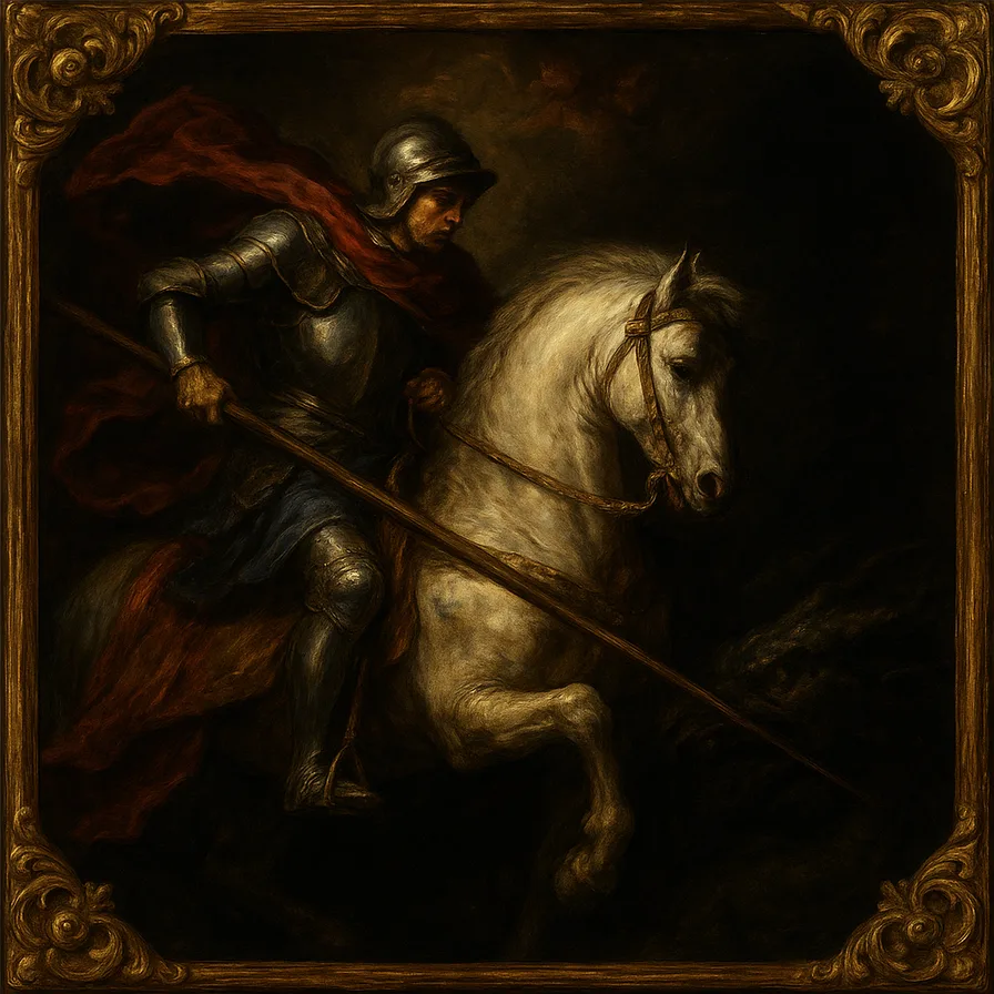 Baroque portrait of George the Martyr